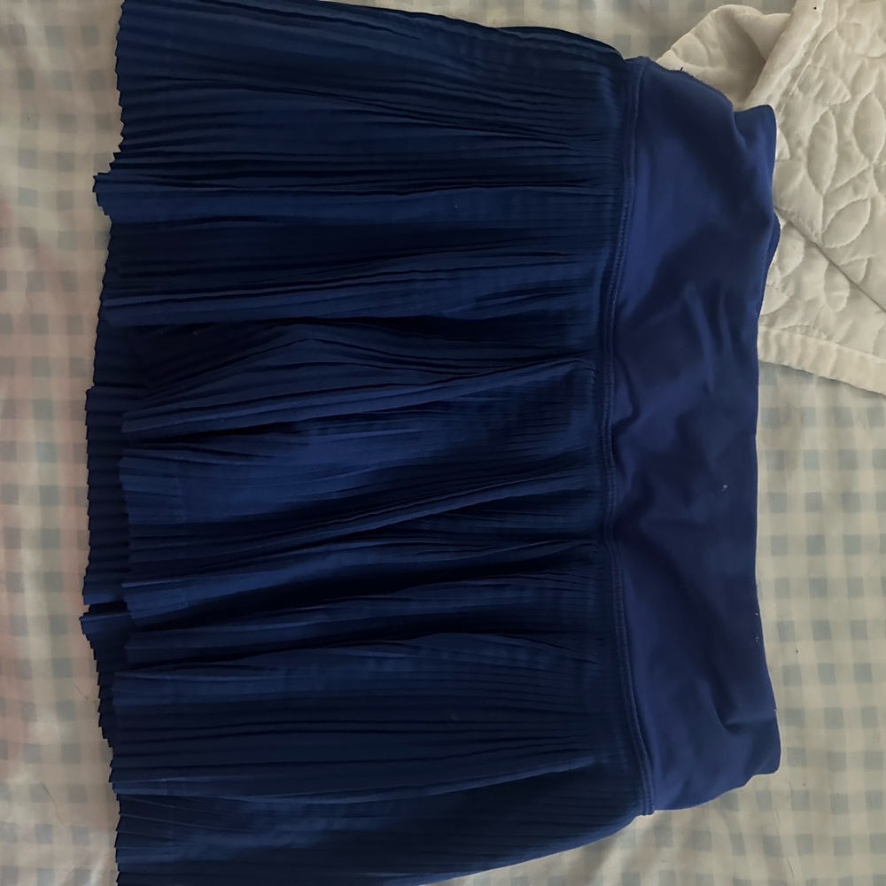 Lululemon Athletica Deep Blue Mini Skirt